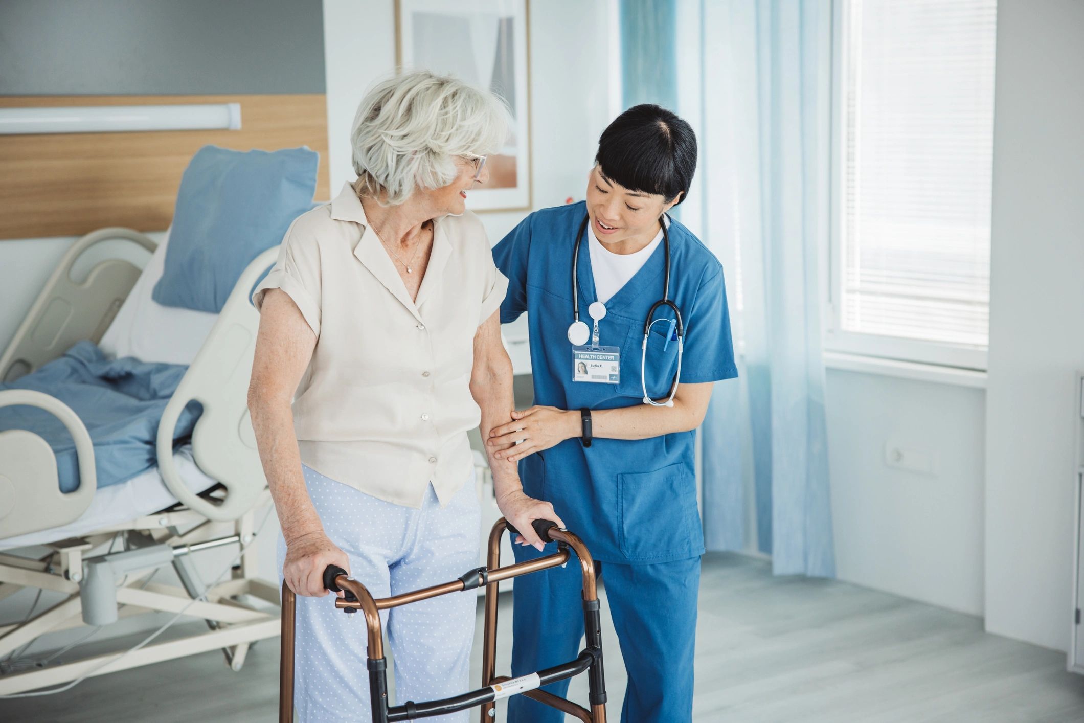 elderly care nurse rehabilitation facility